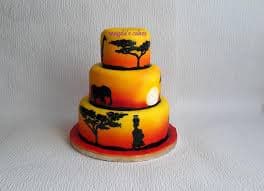 Cultural Drum Cake