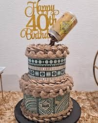 Ankara-Inspired Cake